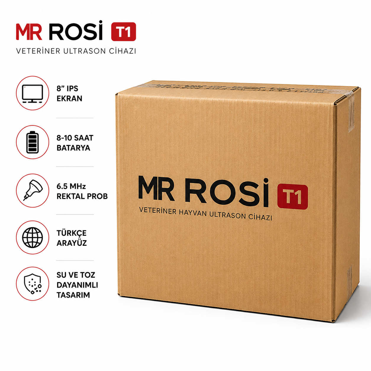 MR ROSİ T1 Veteriner Ultrason